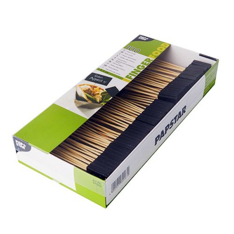 Papstar 87200 skewer 100 pc(s) Bamboo, Wood