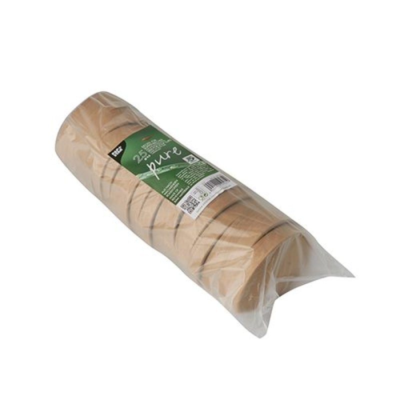 Papstar 87267 food lid/cover Brown Cardboard Round