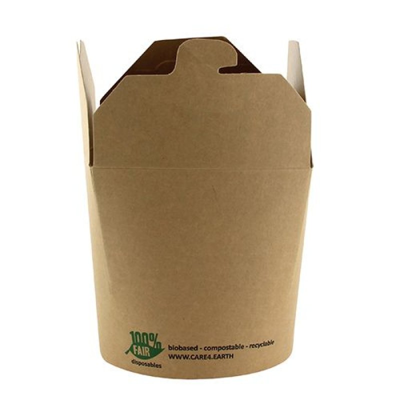 Papstar 87269 disposable food storage container Cardboard Brown