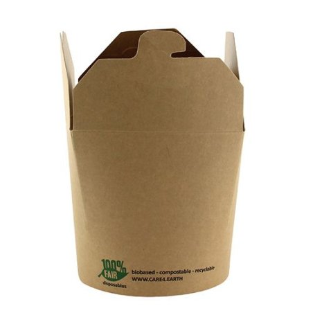 Papstar 87269 disposable food storage container Cardboard Brown