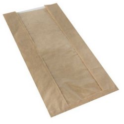 STARPAK Sachet à pain "pure", 180 x 215 mm, marron