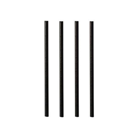 Papstar 87510 paille jetable 500 pièce(s) Noir