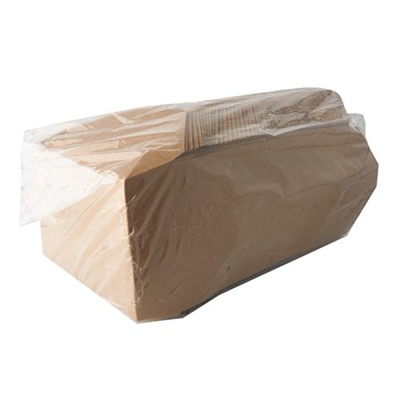 Papstar 87612 disposable food storage container Cardboard, Polylactide (PLA) Brown
