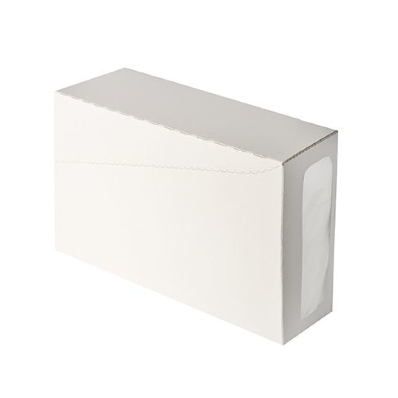 STARPAK Serviette pochette, pliage 1/8, par 100, blanc