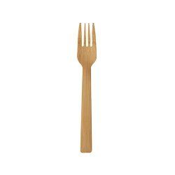 PAPSTAR Fourchette en bambou "pure", longueur: 165 mm, par50