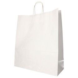 PAPSTAR Sac en papier, 410 x 350 x 140 mm, blanc