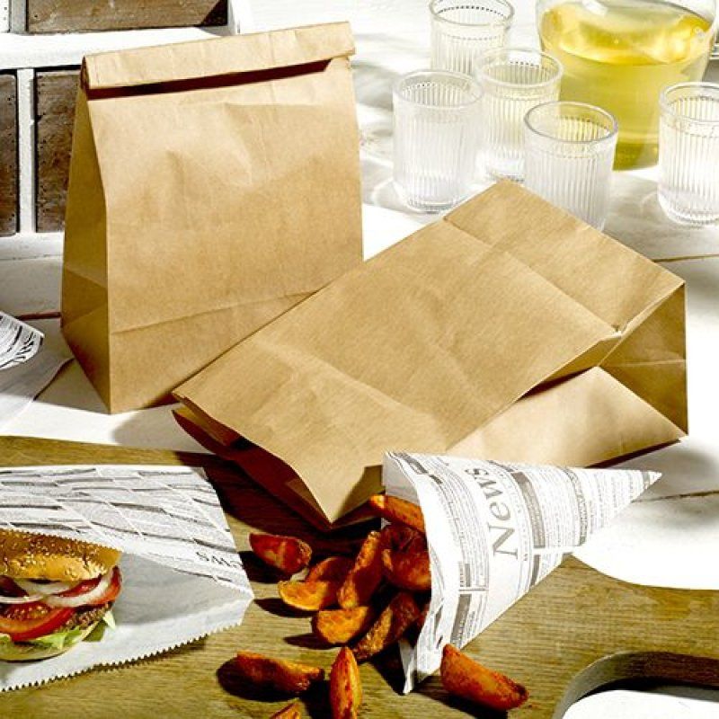 Papstar 88449 paper bag Brown