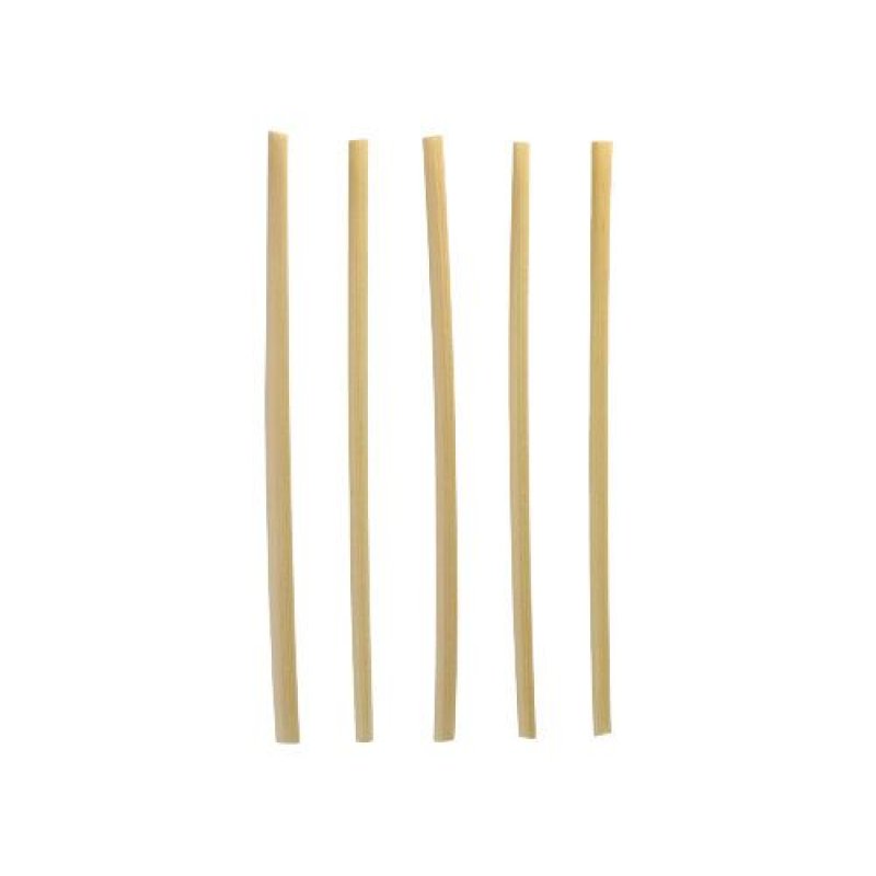 Papstar 88482 disposable drinking straws 250 pc(s) Natural