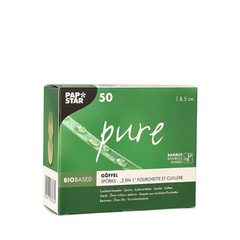 Papstar 88768 disposable spoon Wood 50 pc(s)