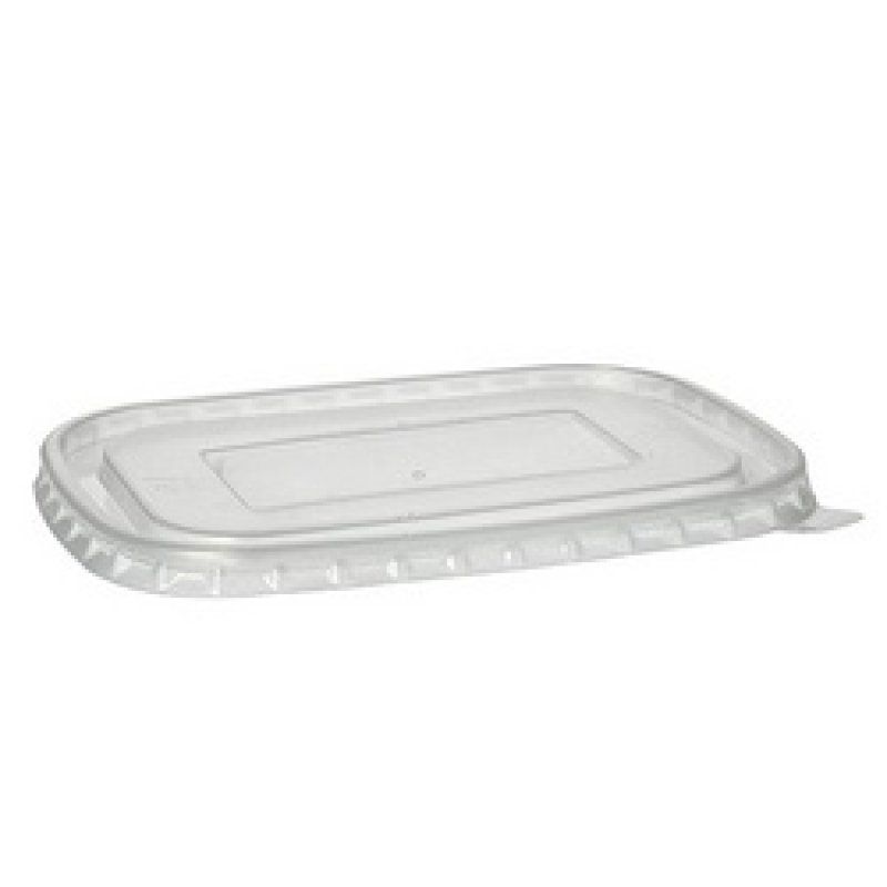 PAPSTAR Couvercle pour barquette d'emballage "pure", brun