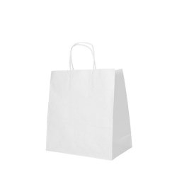 PAPSTAR Sac en papier, 270 x 320 x 215 mm, blanc