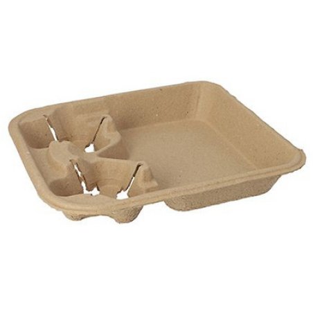 PAPSTAR Plateau "To Go", 330 x 266 x 47 mm, naturel