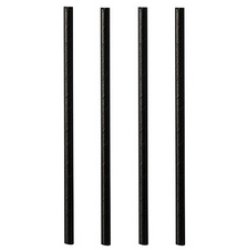 PAPSTAR Paille en papier "pure", 250 mm, noir