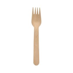 Papstar 89117 disposable fork Wood 100 pc(s)