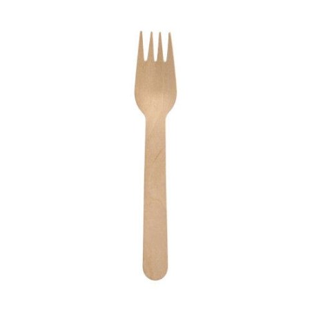 PAPSTAR Fourchette en bois "pure", cirée, longueur: 160 mm