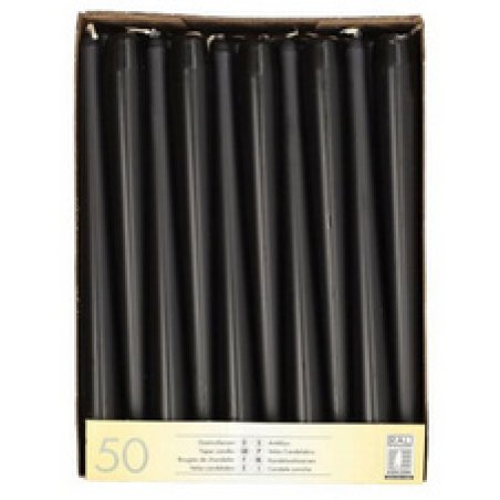 STARPAK Bougie de chandelier, 22 mm, pack de 50, lilas