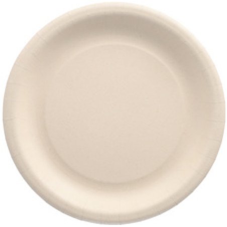 PAPSTAR Assiette en résidus agricoles "pure", rond, naturel