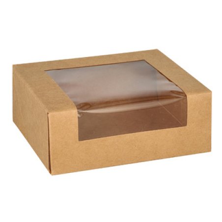 PAPSTAR Sushibox "pure", dimensions: 195 x 70 x 45 mm, brun