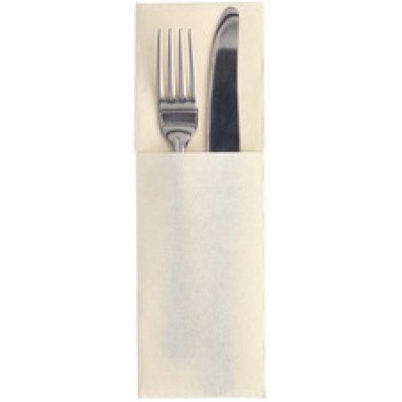 PAPSTAR Serviette pochette "ROYAL Collection", noir