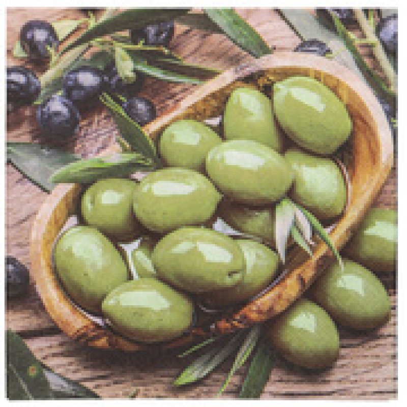 PAPSTAR Serviette à motif "Strawberry Taste", 330 x 330 mm