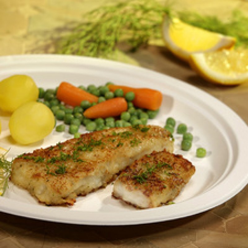 PAPSTAR Assiette en canne à sucre "pure", rond, 260 mm