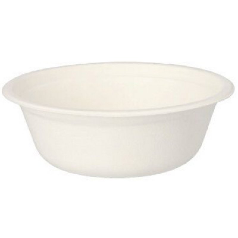 PAPSTAR Coupelle en canne à sucre "pure", 500 ml, blanc