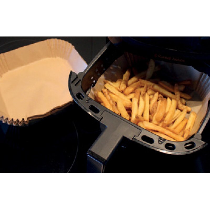 PAPSTAR Papier sulfurisé prédécoupé, diamètre 200 mm, marron