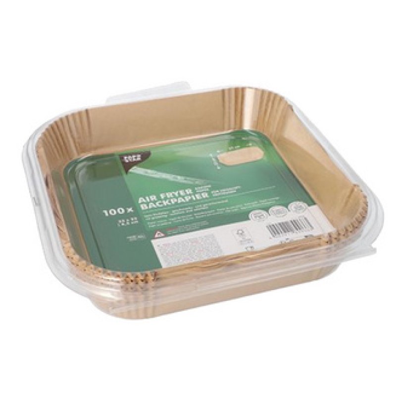 PAPSTAR Papier sulfurisé prédécoupé, 160x160x45 mm, marron