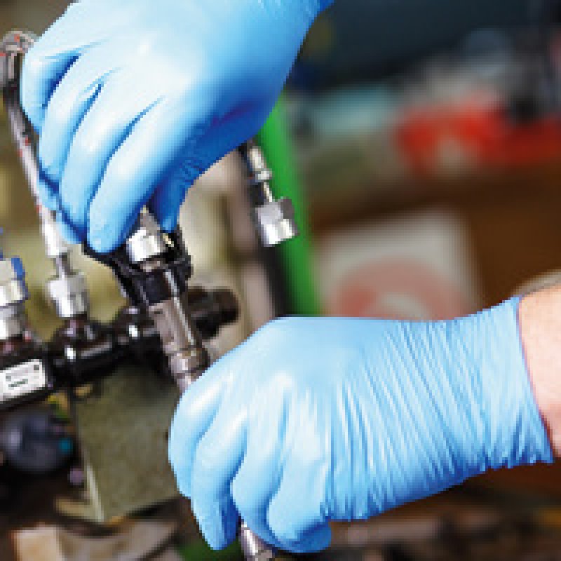 HYGONORM gant nitrile "SAFE LIGHT", XXL, bleu