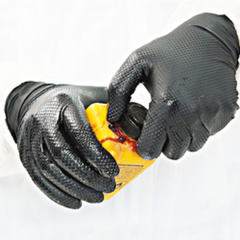 HYGOSTAR Gant en nitrile "POWER GRIP", XL, orange