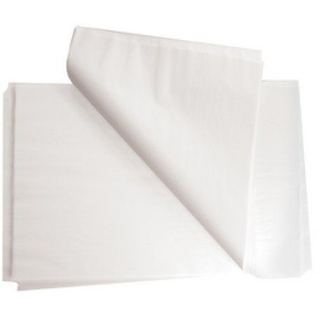 HYGOSTAR Papier sulfurisé prédécoupé "PREMIUM", blanc