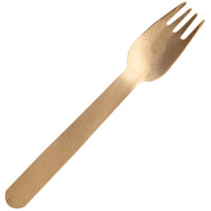 STOCK2 - NATURE Star Fourchette en bois, longueur: 160mm