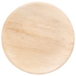 NATURE Star Assiette en feuille de palmier, rond, 200 mm