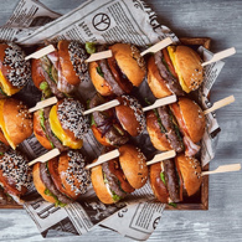 NATURE Star Pique apéritif FLAG, en bambou, 70 mm