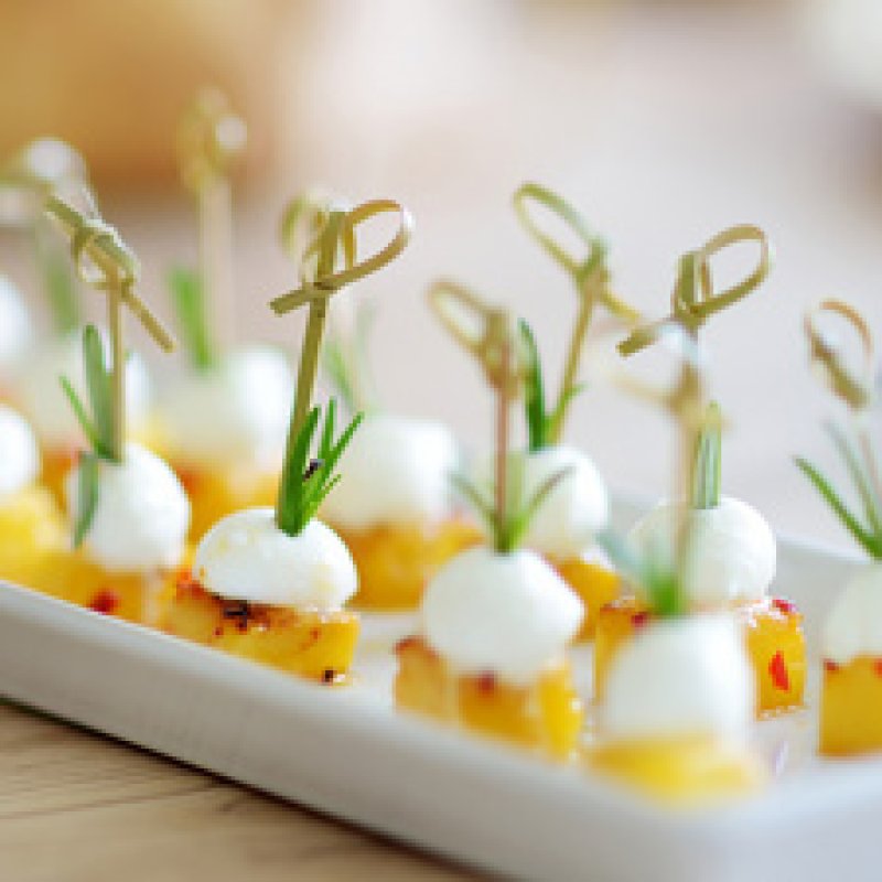 NATURE Star Pique apéritif LOOP, en bambou, 150 mm