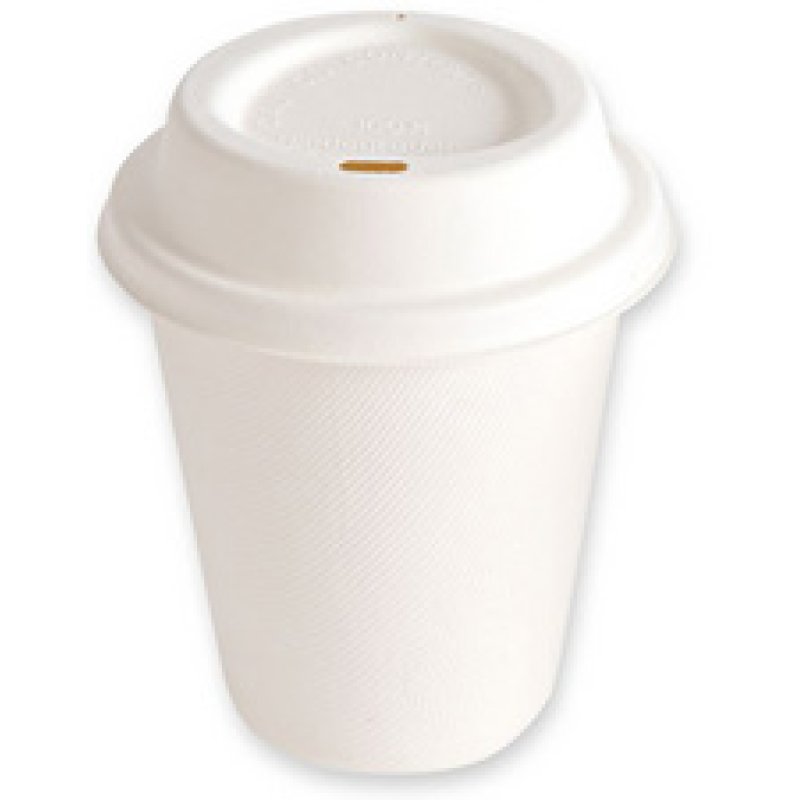 NATURE Star Gobelet en canne à sucre, 0,3 l, blanc