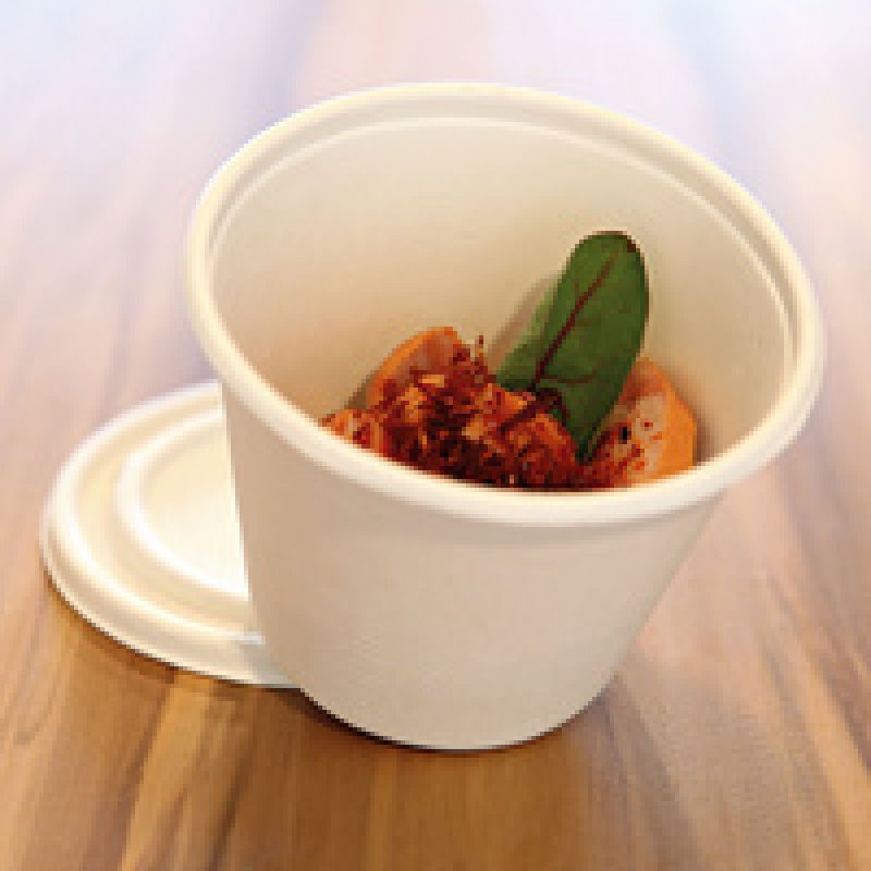 NATURE Star Couvercle en canne à sucre pour bol, rond