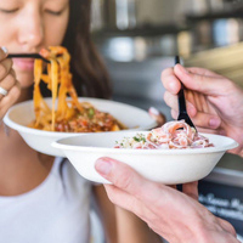 NATURE Star Bol en canne à sucre, rond, 460 ml, blanc