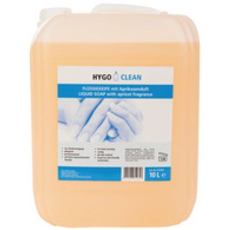 HYGOCLEAN Handwaschseife mit Aprikosenduft, 1 Liter