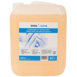 HYGOCLEAN Handwaschseife mit Aprikosenduft, 5 Liter