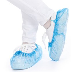 HYGOSTAR Surchaussure PE "HYGOMAT", bleu