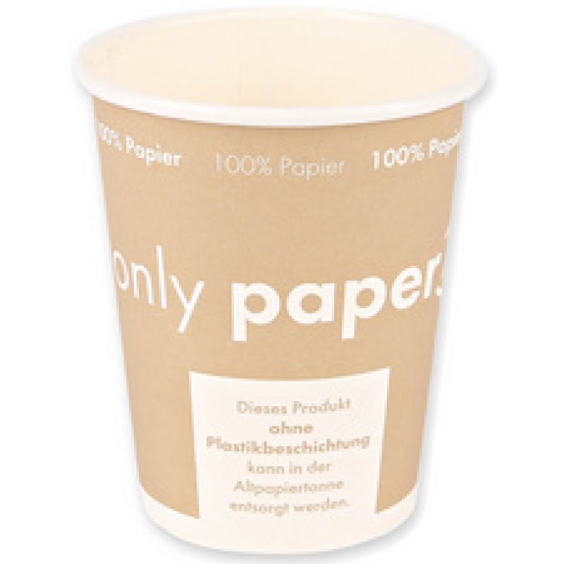 NATURE Star Gobelet pour café en papier dur "Only Paper"