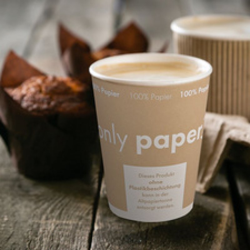 NATURE Star Gobelet pour café en papier dur "Only Paper"