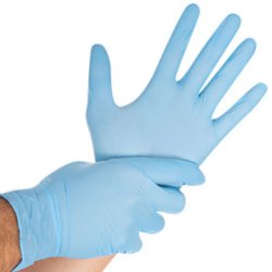 HYGOSTAR Gant d'examen SAFE VIRUS, M, bleu