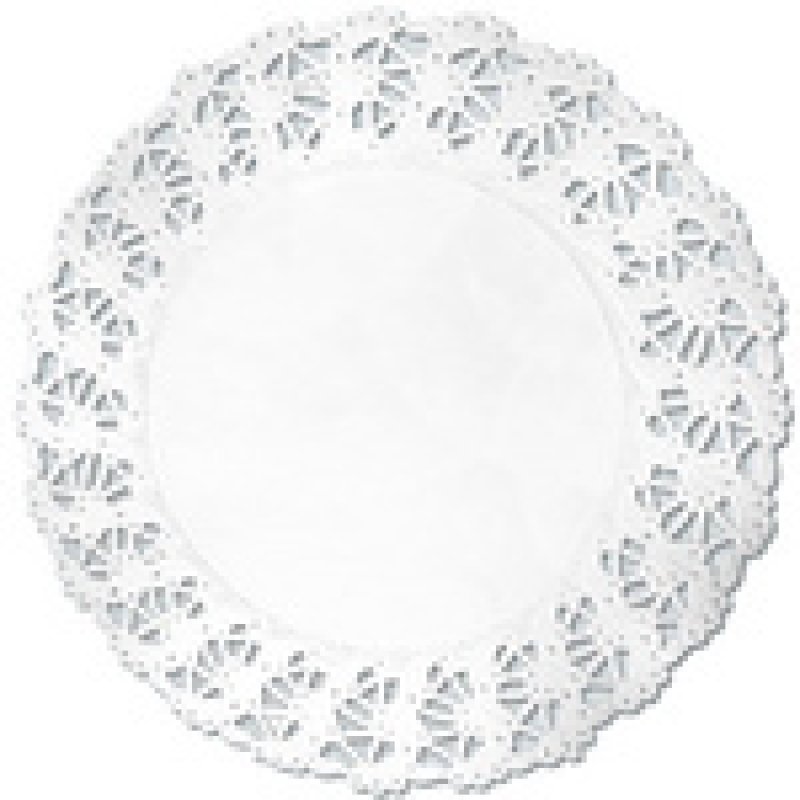 HYGOSTAR Sous-tasse, rond, blanc, diamètre: 90 mm