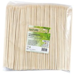 NATURE Star Pics à brochettes, en bambou, naturel
