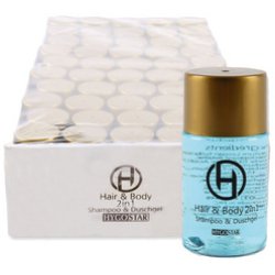 HYGOSTAR Gel douche & Shampoing 2en1, flacon de 25 ml