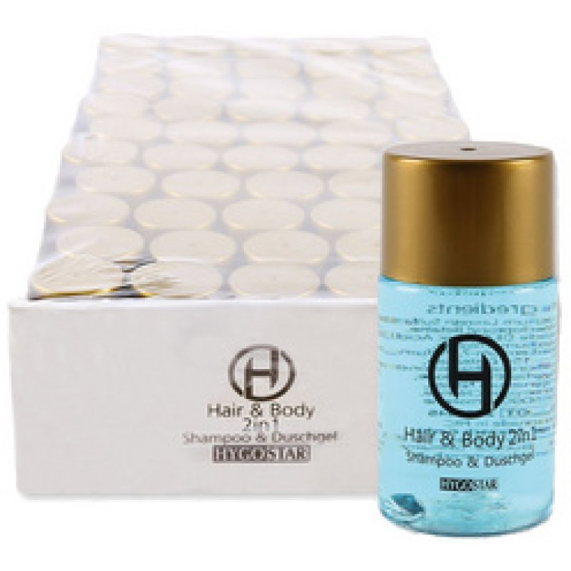 HYGOSTAR Gel douche & Shampoing 2en1, flacon de 25 ml