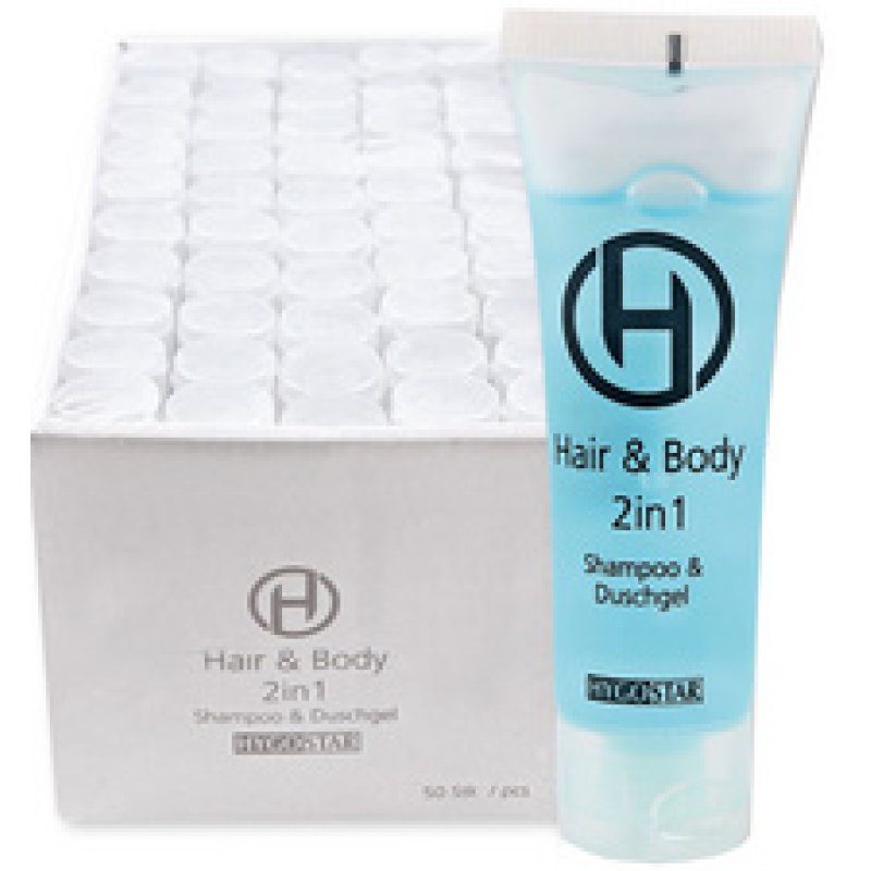 HYGOSTAR Gel douche & Shampoing 2en1, sachet de 12 ml