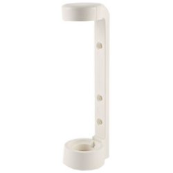 HYGOSTAR Support mural pour flacon Squeeze HYGOSTAR, blanc